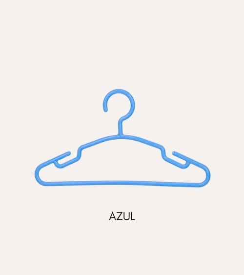 Set de 5 Perchas Stilo Infantil de Plástico