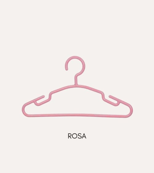 Set de 5 Perchas Stilo Infantil de Plástico