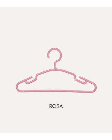 Set de 5 Perchas Stilo Infantil de Plástico