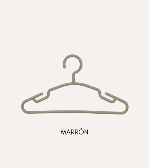 Set de 5 Perchas Stilo Infantil de Plástico