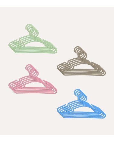Set de 5 Perchas Stilo Infantil de Plástico
