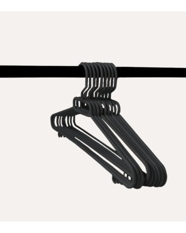 Set de 6 Perchas Multiusos de Plástico