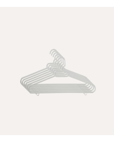 Set de 6 Perchas Multiusos de Plástico