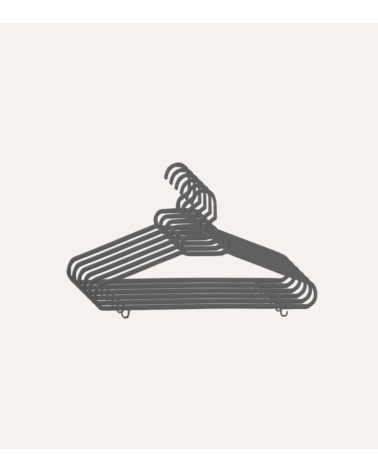 Set de 6 Perchas Multiusos de Plástico