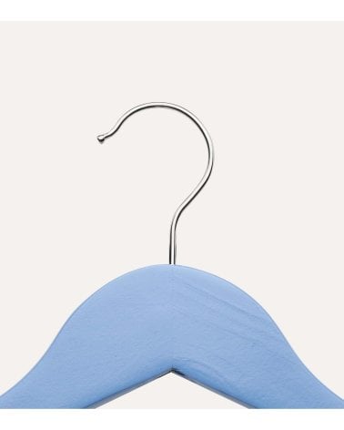 Percha Antideslizante Infantil de Madera