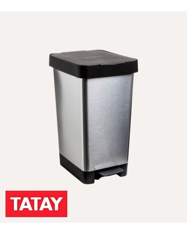 Cubo de Basura Smart Steel con Pedal