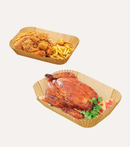 Set de 50 Moldes para Airfryer de Papel