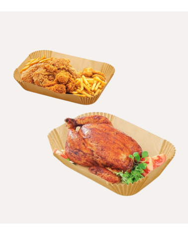 Set de 50 Moldes para Airfryer de Papel