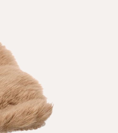 Alfombra de Baño Peluda con Base Antideslizante