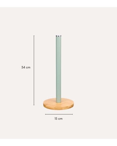 Portarrollo con Base de Madera