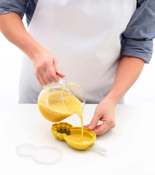 Molde de Helado Piña de Plástico