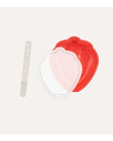 Molde de Helado Fresa de Plástico