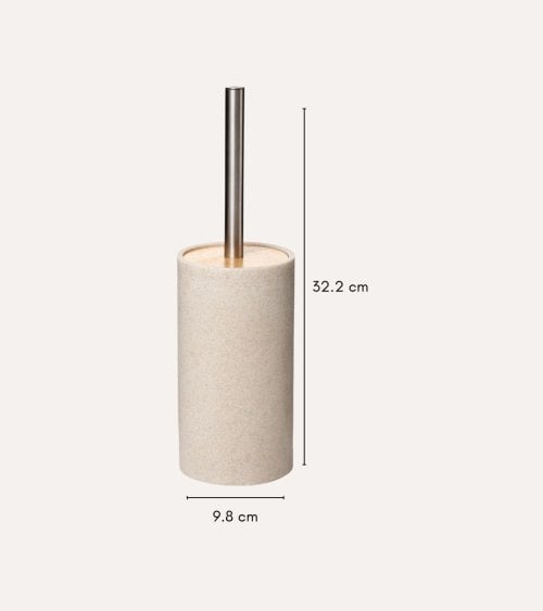 Escobilla de Baño Bora de Efecto Piedra