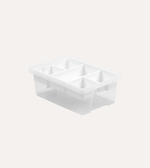 Bandeja con Compartimientos para Caja Multiusos de Plástico