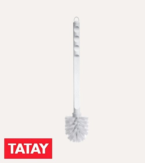 Escobilla de Baño Blanche de Plástico