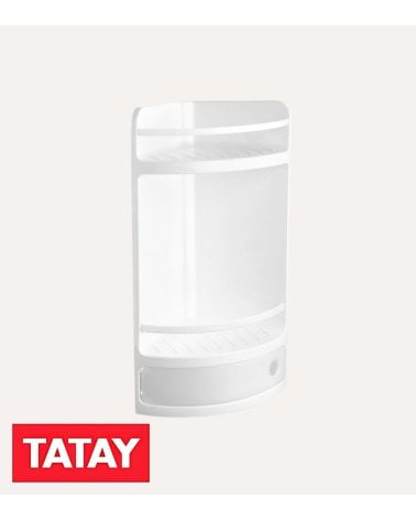 Estante Esquinero para Ducha con Cajón