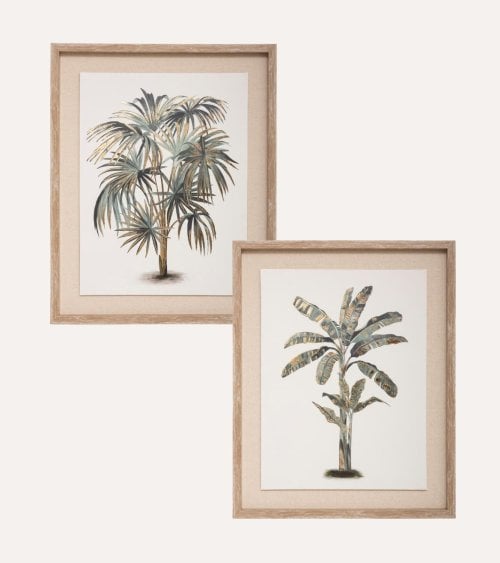 Cuadro con Lienzo de Arbol Tiana de Lino