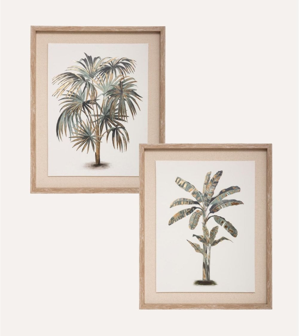 Cuadro con Lienzo de Arbol Tiana de Lino