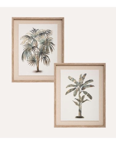 Cuadro con Lienzo de Arbol Tiana de Lino