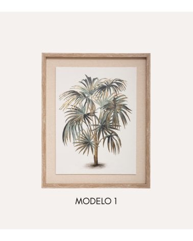 Cuadro con Lienzo de Arbol Tiana de Lino