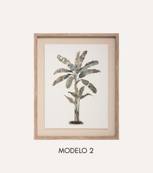 Cuadro con Lienzo de Arbol Tiana de Lino