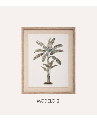 Cuadro con Lienzo de Arbol Tiana de Lino