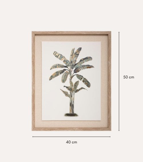 Cuadro con Lienzo de Arbol Tiana de Lino