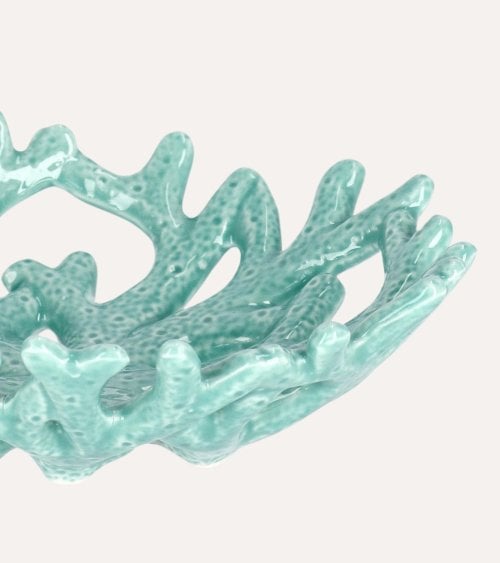 Bol de Mesa Aquamarine de Porcelana