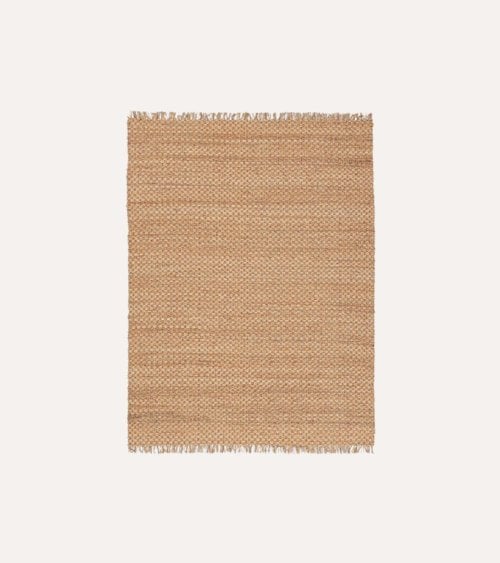 Alfombra con Flecos Ruanda de Yute