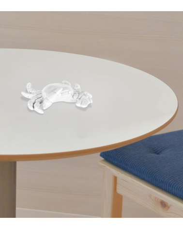 Figura de Cangrejo Aquamarine de Porcelana