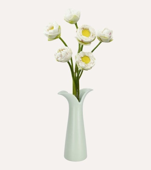 Jarrón Cola de Pez de Gres