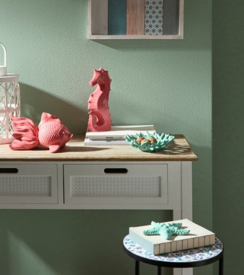 Bol de Mesa Aquamarine de Porcelana