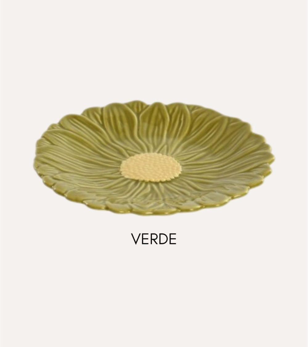 Plato de Postre Margarita de Porcelana Compra Ahora