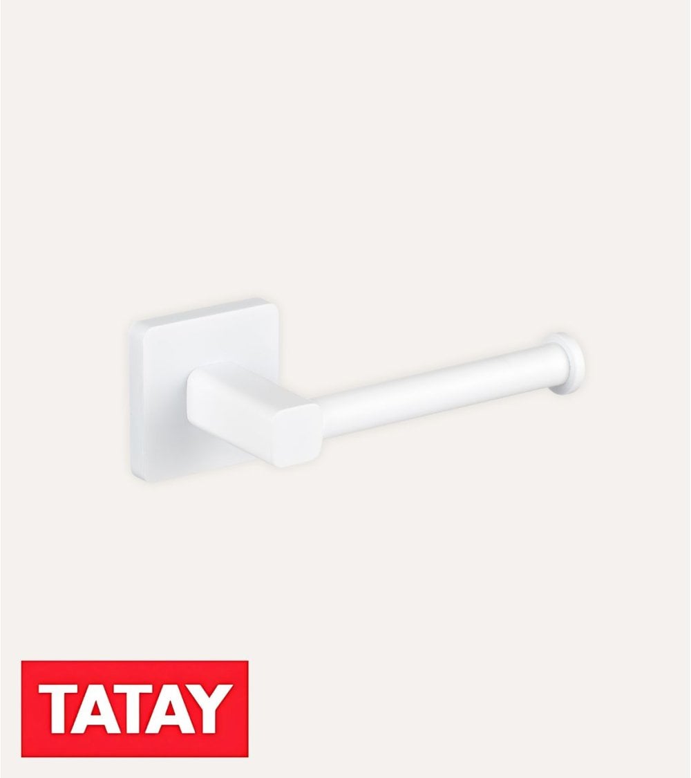 Portarrollos para Baño Kalo con Efecto de Acero Inoxidable
