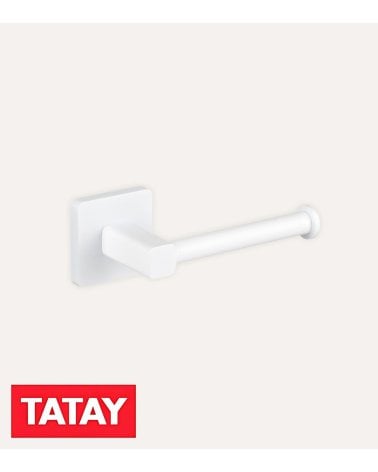 Portarrollos para Baño Kalo con Efecto de Acero Inoxidable