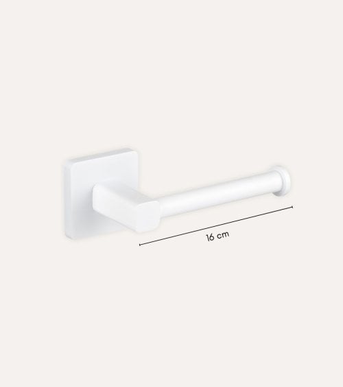 Portarrollos para Baño Kalo con Efecto de Acero Inoxidable