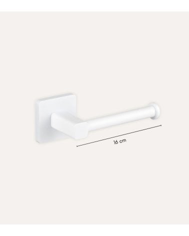 Portarrollos para Baño Kalo con Efecto de Acero Inoxidable