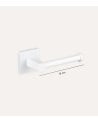 Portarrollos para Baño Kalo con Efecto de Acero Inoxidable
