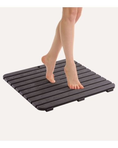 Alfombra de Ducha Estilo Tarima de Plástico