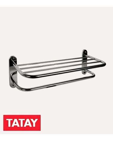 Toallero Mural de Acero Inoxidable y Aluminio