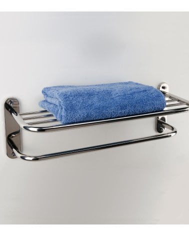 Toallero Mural de Acero Inoxidable y Aluminio