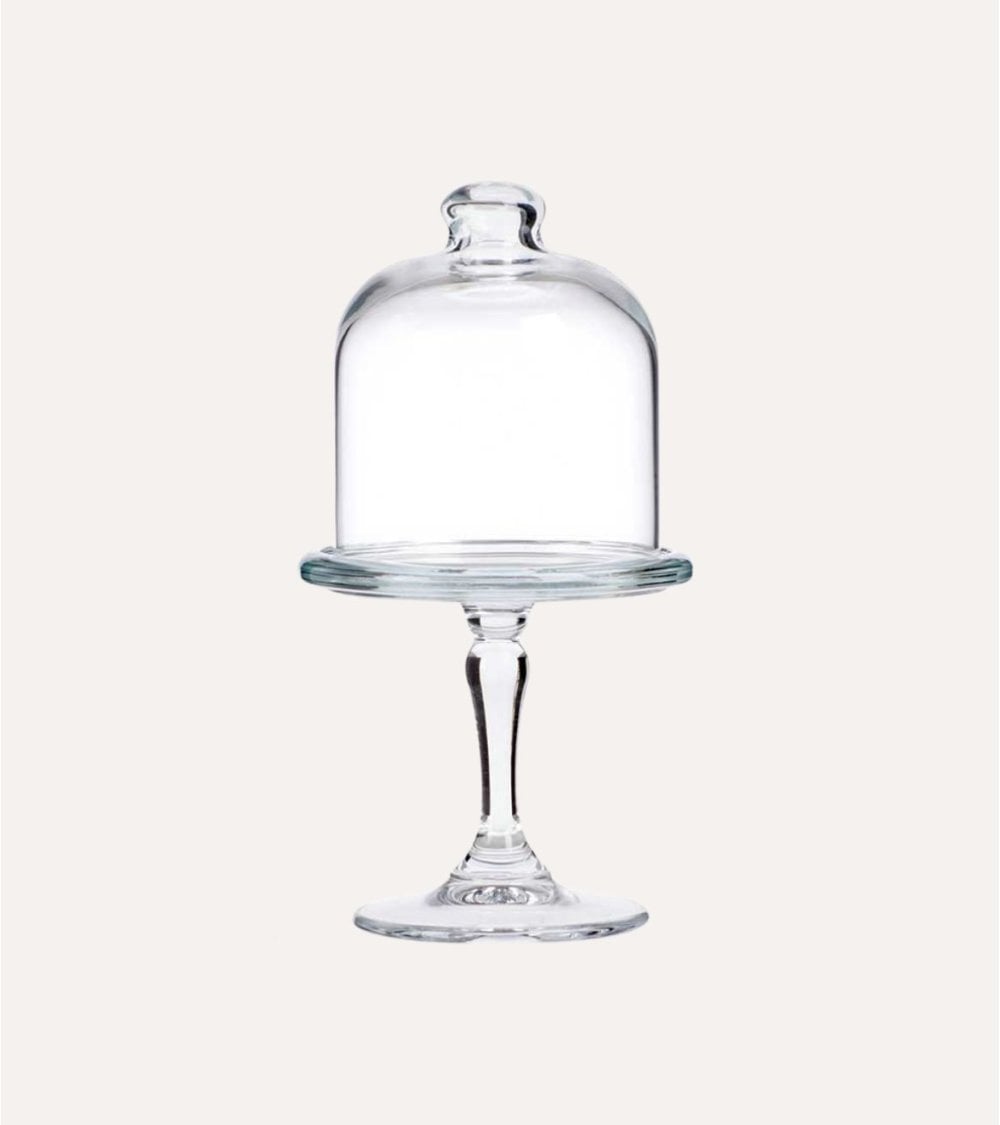 Tartera Mini Patisserie con Tapa de Vidrio