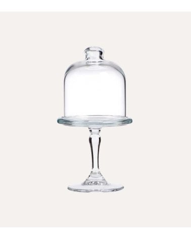 Tartera Mini Patisserie con Tapa de Vidrio