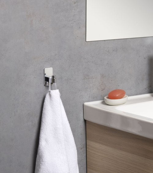 Perchero de Baño Slim de Acero Inoxidable