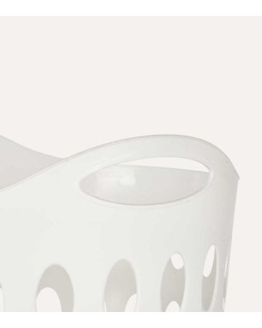 Cesto de Ropa Flexible con Asas de Plástico