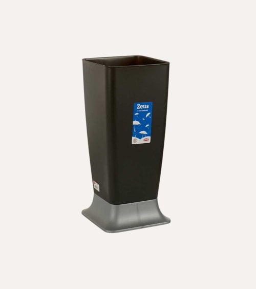 Paragüero Rectangular Base Plata Zeus de Plástico