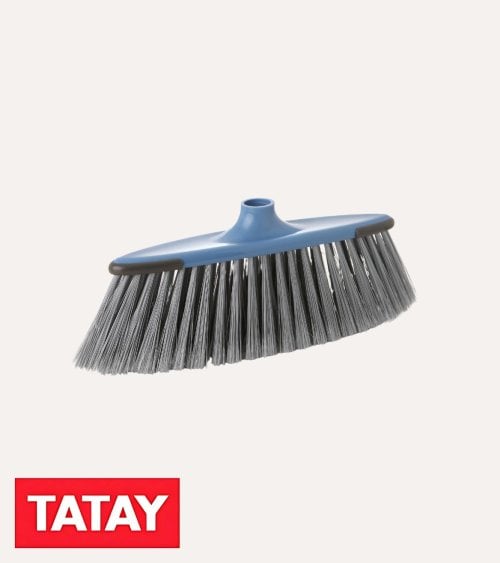 Escoba Antichoque de Plástico