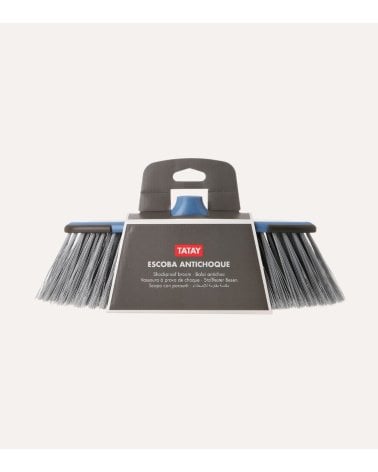 Escoba Antichoque de Plástico