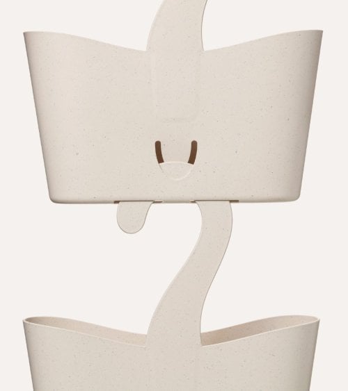 Estante para Ducha Standard Ecohome con Un Nivel de Plástico