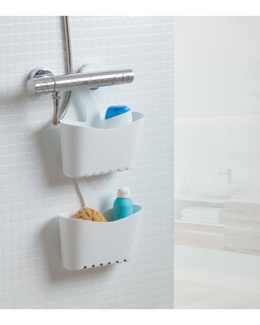 Estante para Ducha Standard con Gancho de Plástico